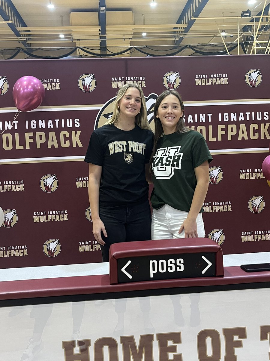 Congratulations to Maggie Helms and Reganne Reardon on signing day!