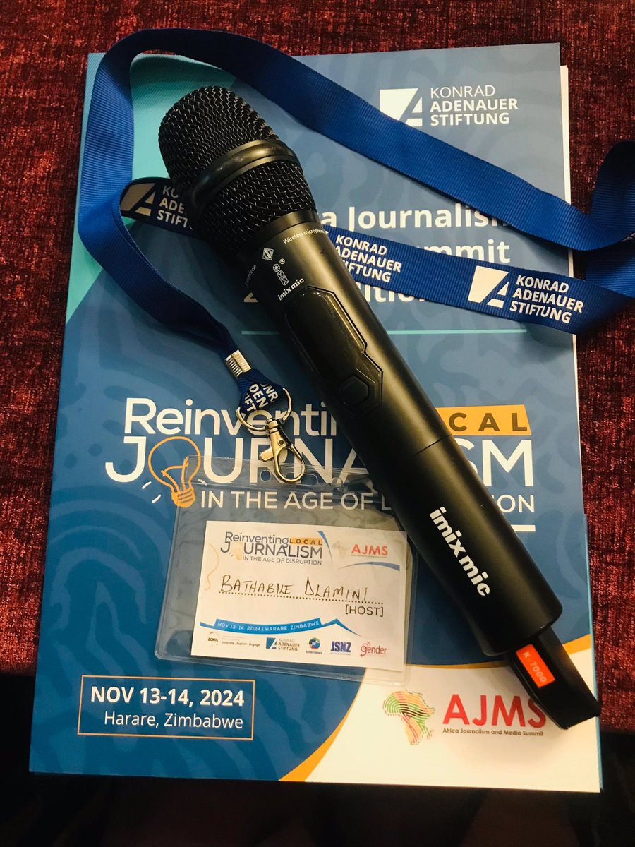 bathadlamini1's tweet photo. Hosting #AJMS2024 with @theBEEfactor  an annual summit that seek to strengthen local journalism in Africa. 

#ordainedforgreterexploits https://t.co/YLxRKFYVed