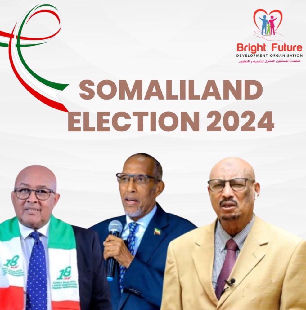 BFDO23's tweet photo. Today, Somaliland stands united in its commitment to democracy and progress. As citizens cast their votes to celebrates this vital step toward a peaceful, prosperous future. 💚🤍❤️

#SomalilandElection2024 #DemocracyInAction #BrightFutureForAll #VoteForPeace #StrongerSomaliland https://t.co/H5srp0z7Ul