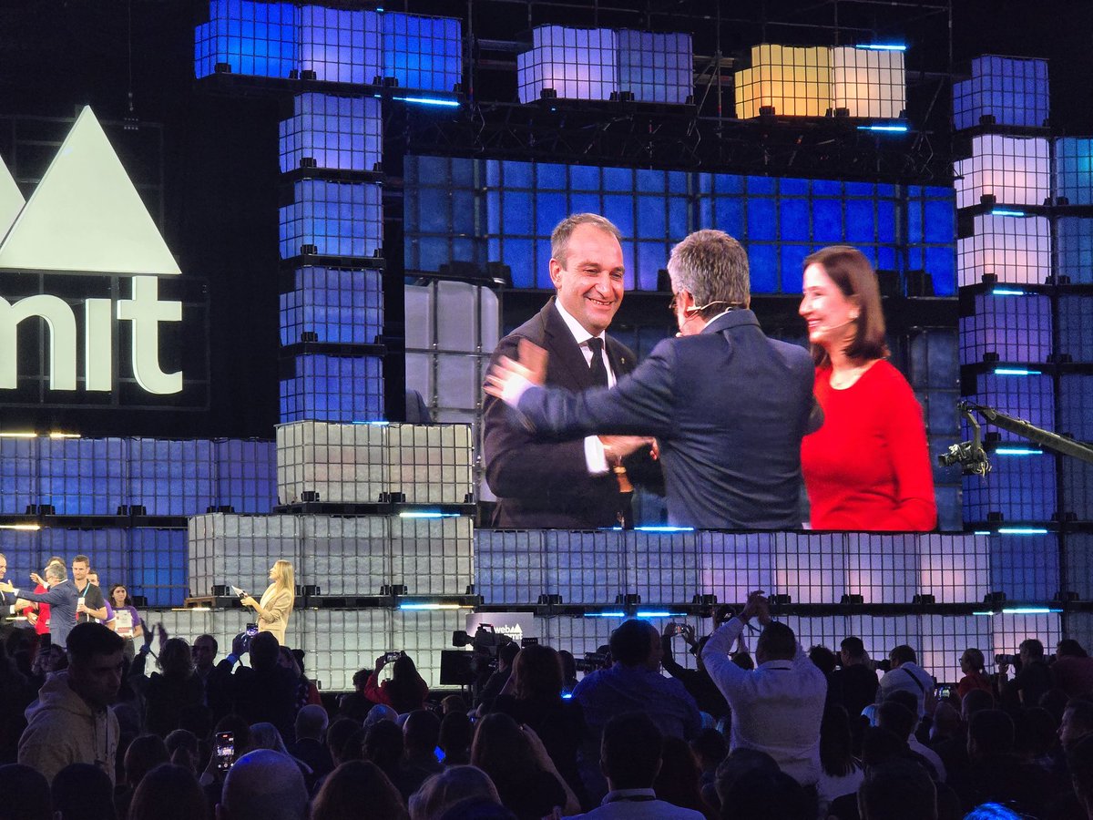 capogio's tweet photo. #Torino is the new European Innovation Capital 2024! 🎉 #EIC awards here at #WebSummit https://t.co/IGsdMOASHy
