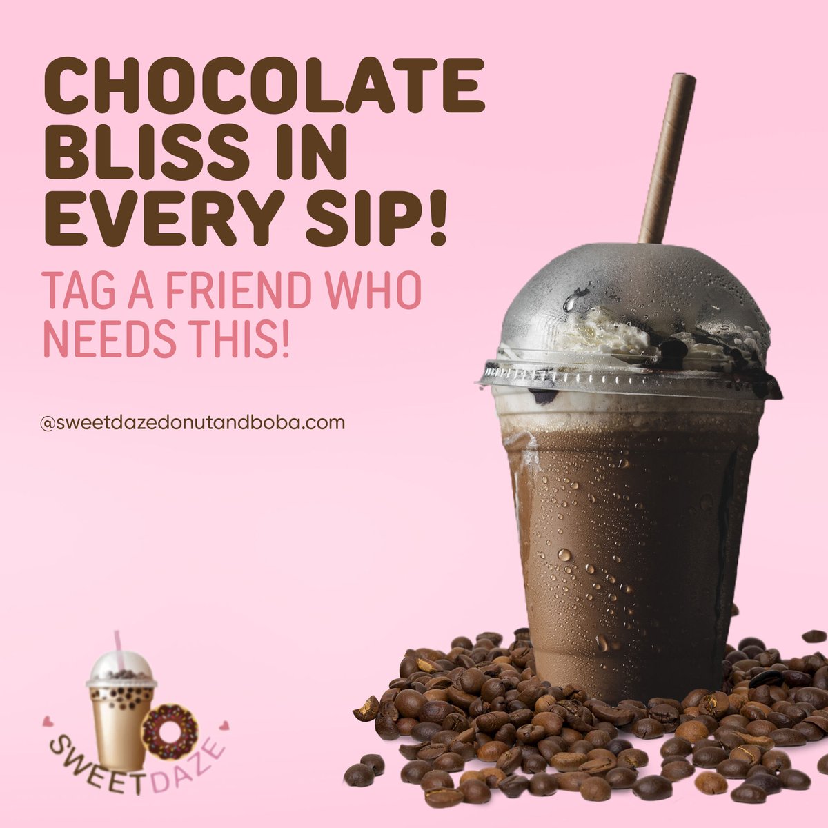 Sweetdazedonuts's tweet photo. Indulge in the velvety goodness of our Chocolate Smoothie! Imagine sipping on a rich, creamy, chocolatey dream—each sip feels like a luxurious treat.

Whether you’re rewarding yourself after a long day or simply in the mood for something sweet, this smoothie will hit the spot. https://t.co/9kI6tCFtB2
