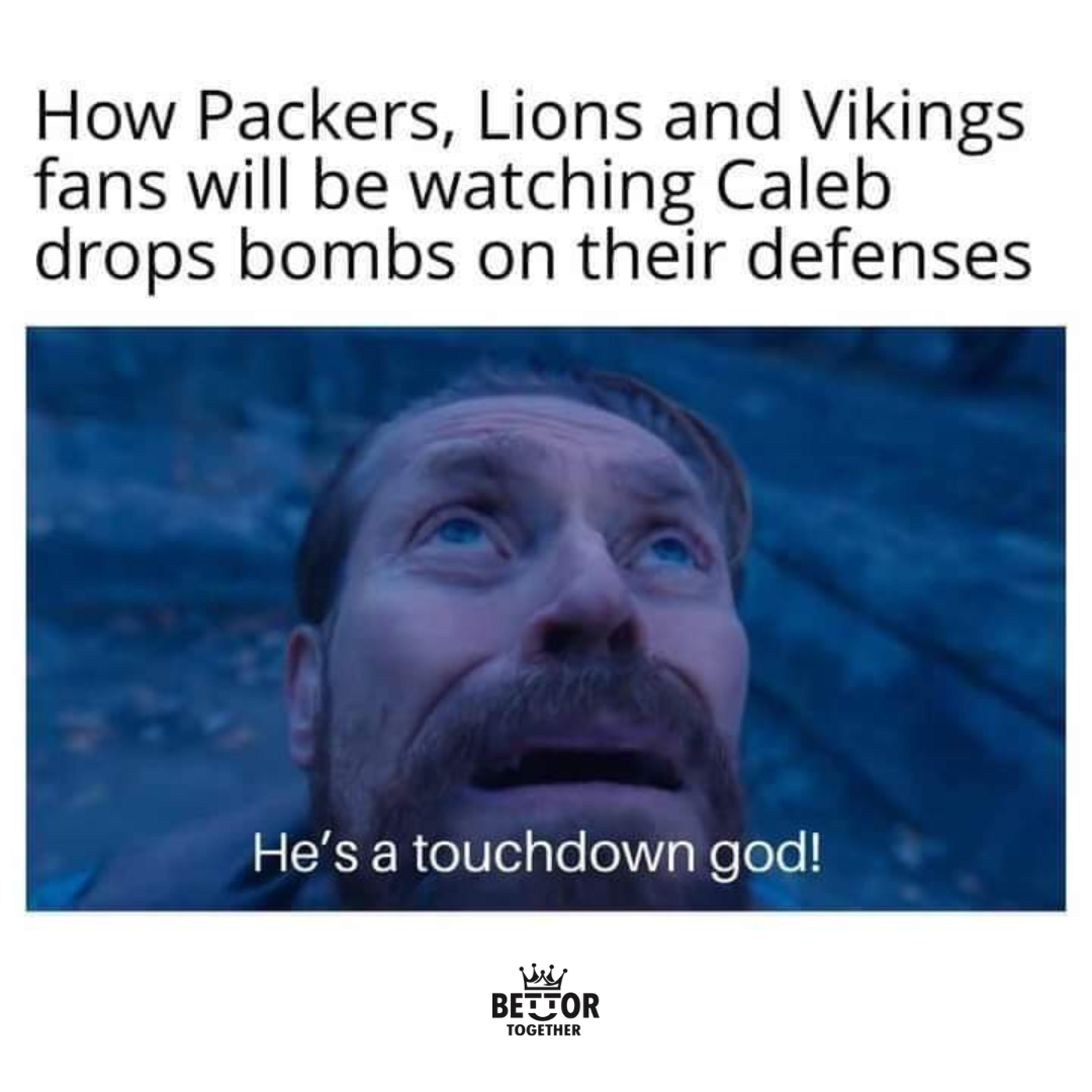 How would you rate Caleb Williams’ performance so far?

#nfl #nfltwitter #nflfootball #americanfootball #quarterback #nflsunday #espn #sports #nflnetwork #touchdown #nflplayoffs #football #nflmemes
