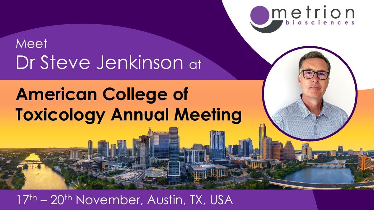 Metrion_Biosci's tweet photo. Steve Jenkinson will be attending the American College of Toxicology Annual Meeting. Meet up with Steve to discuss how to reliably evaluate the proarrhythmic and cardiotoxic liabilities of your compounds. https://t.co/VPvcGiHAHk

#cardiacrisk #drugdiscovery #drugsafety https://t.co/LGj5yFPvgq