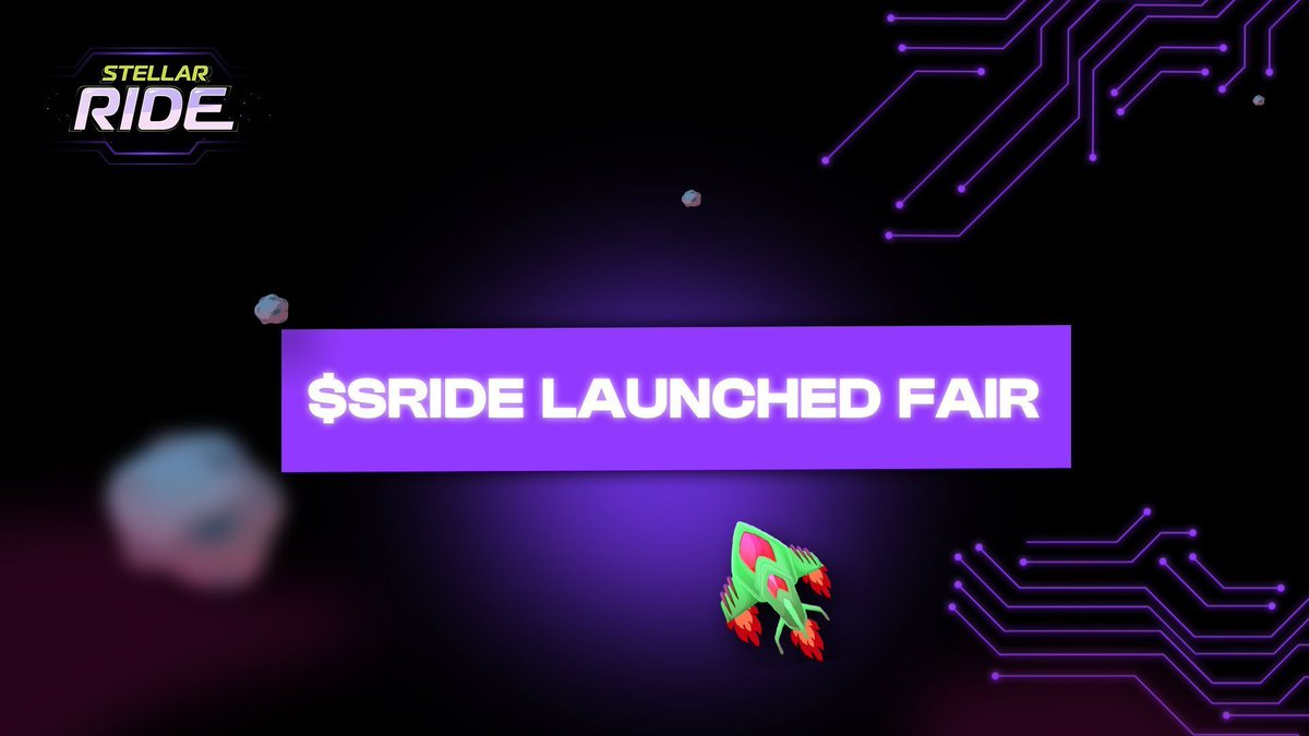 stellar_ride's tweet photo. Did you know? 🚀 

No presales. No insider deals. $SRIDE was launched with absolute fairness! 🤝 

Everyone started on an equal ground, with the same opportunities to succeed. That's how you start a long term rally 📈 https://t.co/fdcpYOTEnu