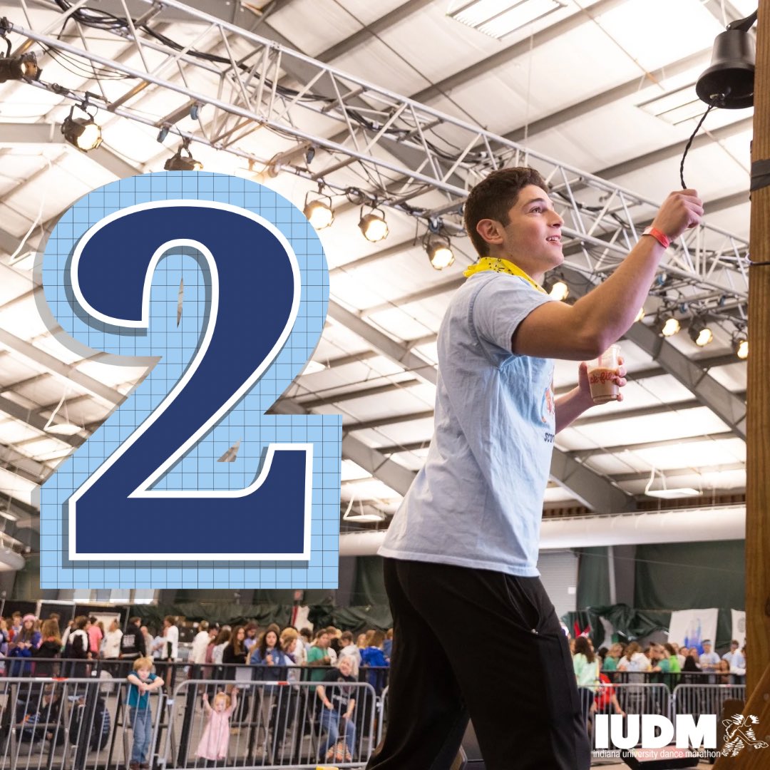 IU Dance Marathon (@iudm) on Twitter photo TWO. MORE. DAYS. Comment two emojis to show how excited you are for this weekend!🤭⚡️ TWO. MORE. DAYS. Comment two emojis to show how excited you are for this weekend!🤭⚡️