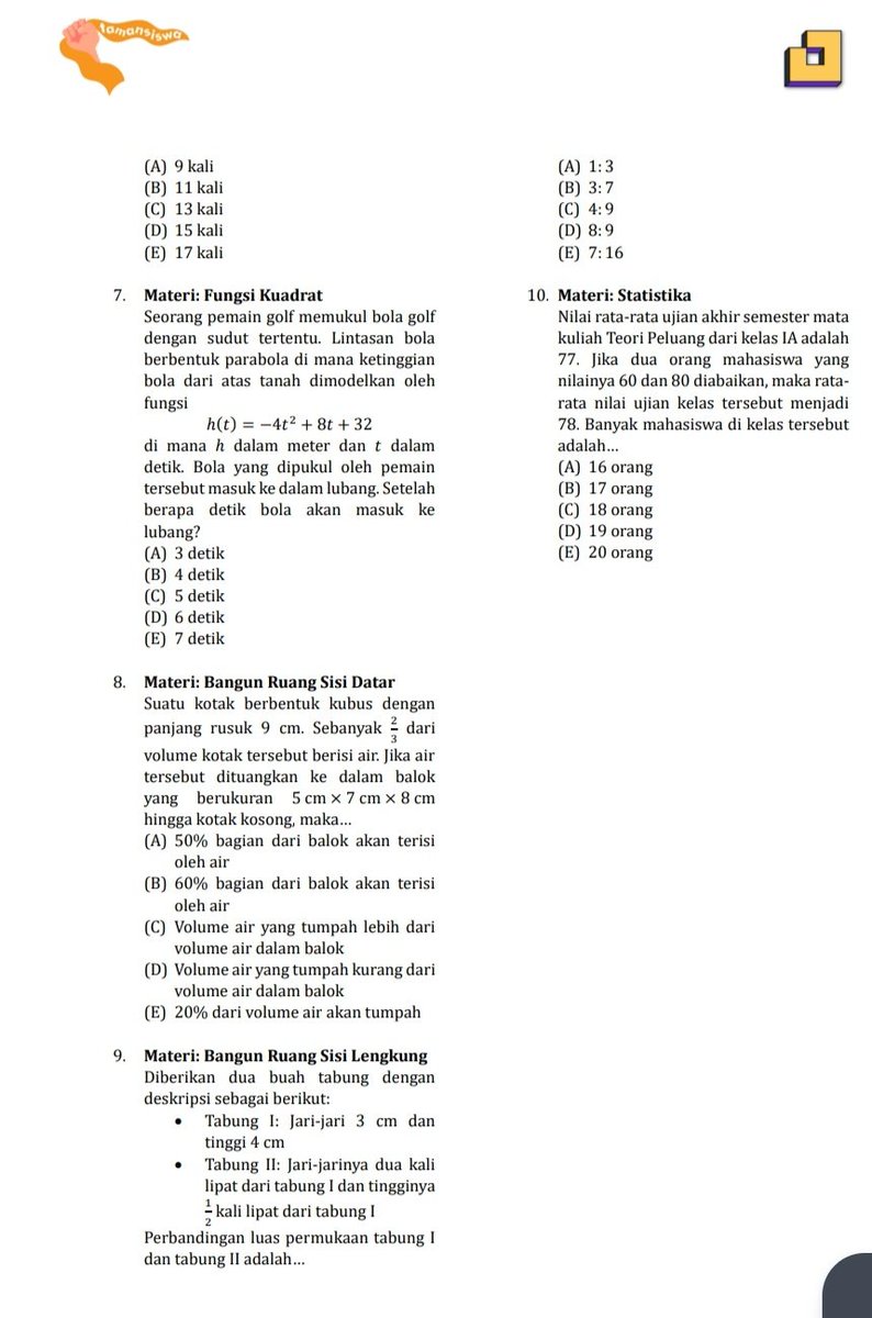 ᭝ ᨳଓ ՟LATSOL PK/PM DASARR ˖⋆࿐໋
driling soal pm