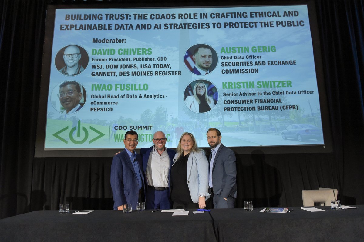 Thanks to everyone who joined our 11th CDAO Summit! Read all about it - the recap is up here: cdoclub.com/11th-cdao-summ…

This year’s event explored AI, digital transformation, data-driven culture, real-time analytics, and the impact of AI on media, journalism, society - and even
