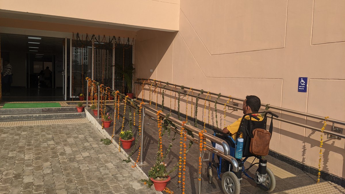 SathishOnWheels's tweet photo. #FindWheelchairAccessiblePlaces - Atal Bihari Vajpayee Training Centre for Disability Sports, Gwalior, Madhya Pradesh

Map Location- https://t.co/83fdXlKCKg 

#SathishOnWheels #AccessibleIndia #InclusionMatters #InclusiveSociety #AccessAudit #Sports4All #ParalympicGames #Gwalior https://t.co/mMp0xFoN9m
