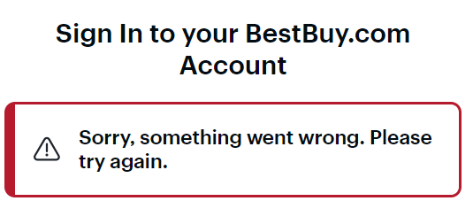 CoyoteCryptic's tweet photo. @BestBuySupport 

What is the ritual required to use a password to sign in to your cursed website? Because every time I try to sign in it makes me change my password or gives me this nonsense... https://t.co/8ukIq8Xtuz