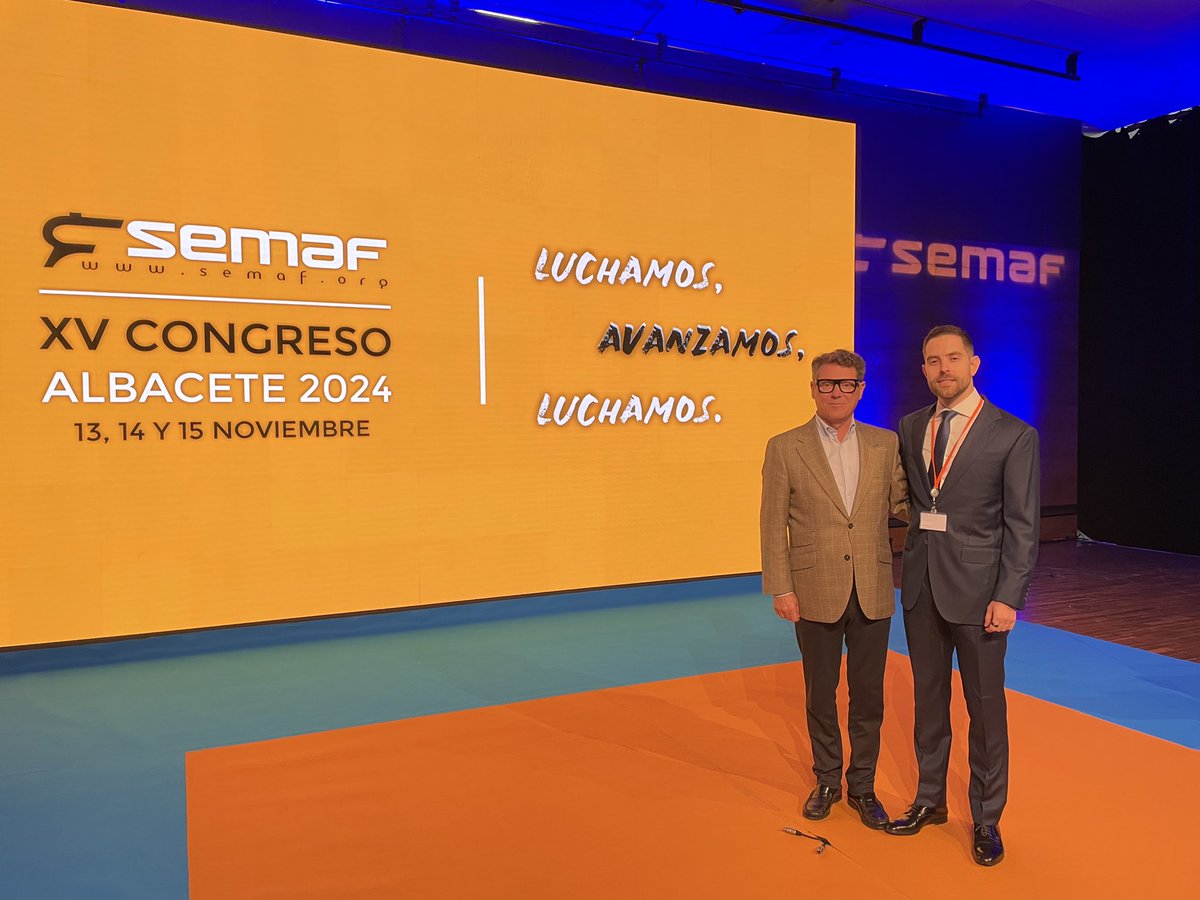 📝 El presidente de Sepla y de la Fundación de Profesionales para el Transporte Seguro. Estamos en Congreso del Sindicato de Maquinistas, respaldando firmemente la Seguridad Ferroviaria. Juntos, trabajamos por ti. #TransporteSeguro #SeguridadFerroviaria