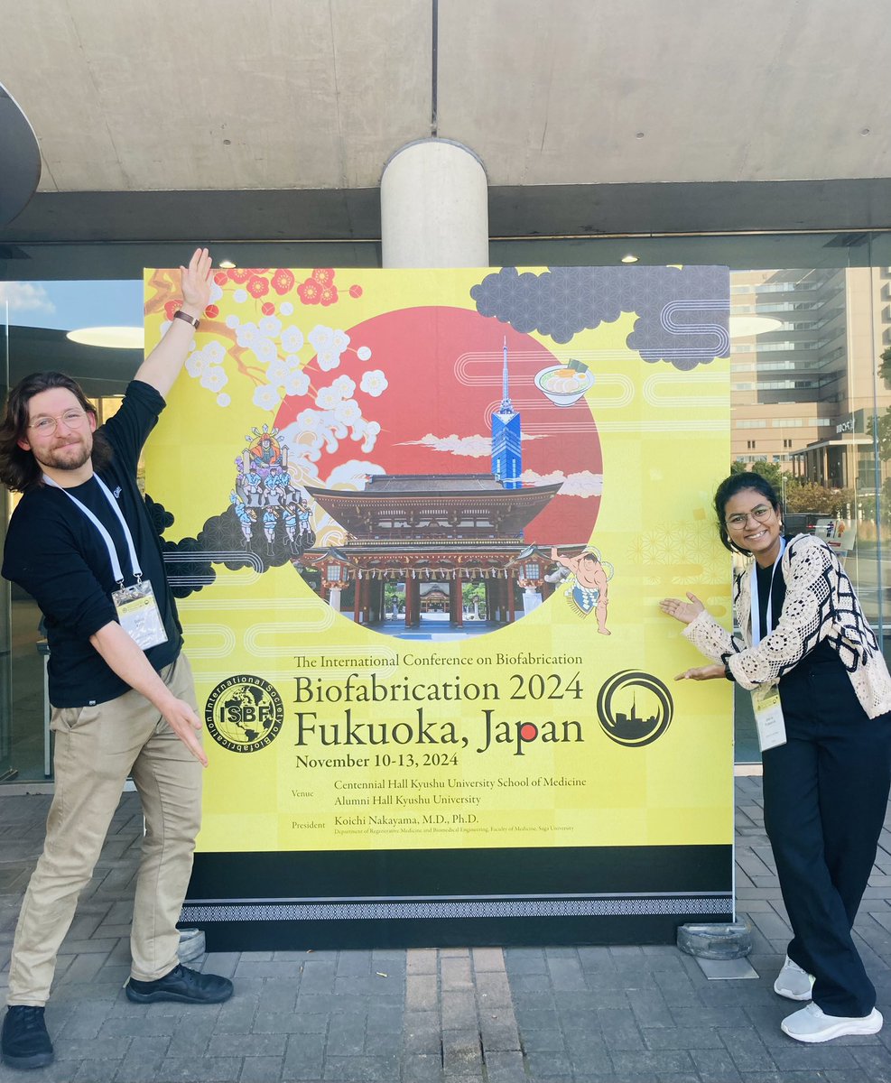 pramanick_ank's tweet image. That concludes #ISBF2024Fukuoka @ISBioFab . It was a good opportunity to interact, share our research findings through oral presentations, and reconnect with colleagues and friends.
@Daly_Biofab_lab
@CURAMdevices @IrishResearch @ERC_Research