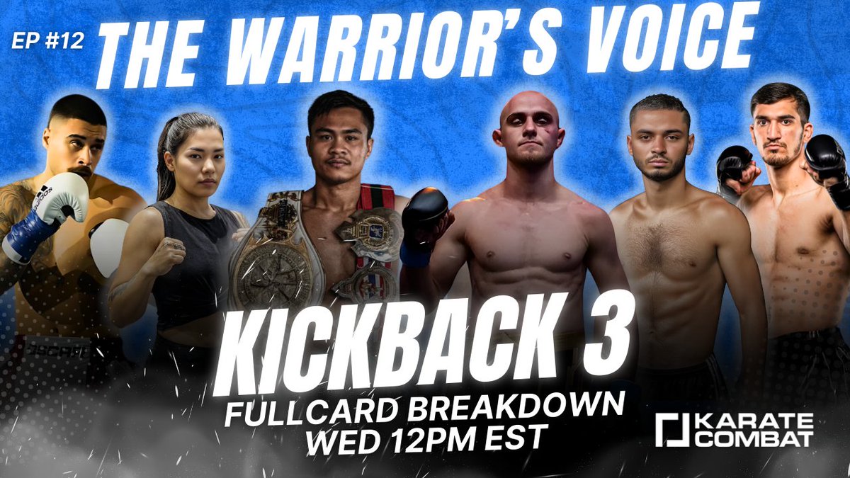 KingApolloTPK's tweet photo. π¨ BIG UPDATE π¨
We're going LIVE TODAY to break down our picks & analysis for @KarateCombat's #KCK3 card!
Get the inside scoop top make your picks before tomorrowβs BANGER event! π₯π
Catch us at 12pm EST LIVE on X & YouTube!
#KarateCombat #KCK3 #FightNight https://t.co/I2L9hiWwDK