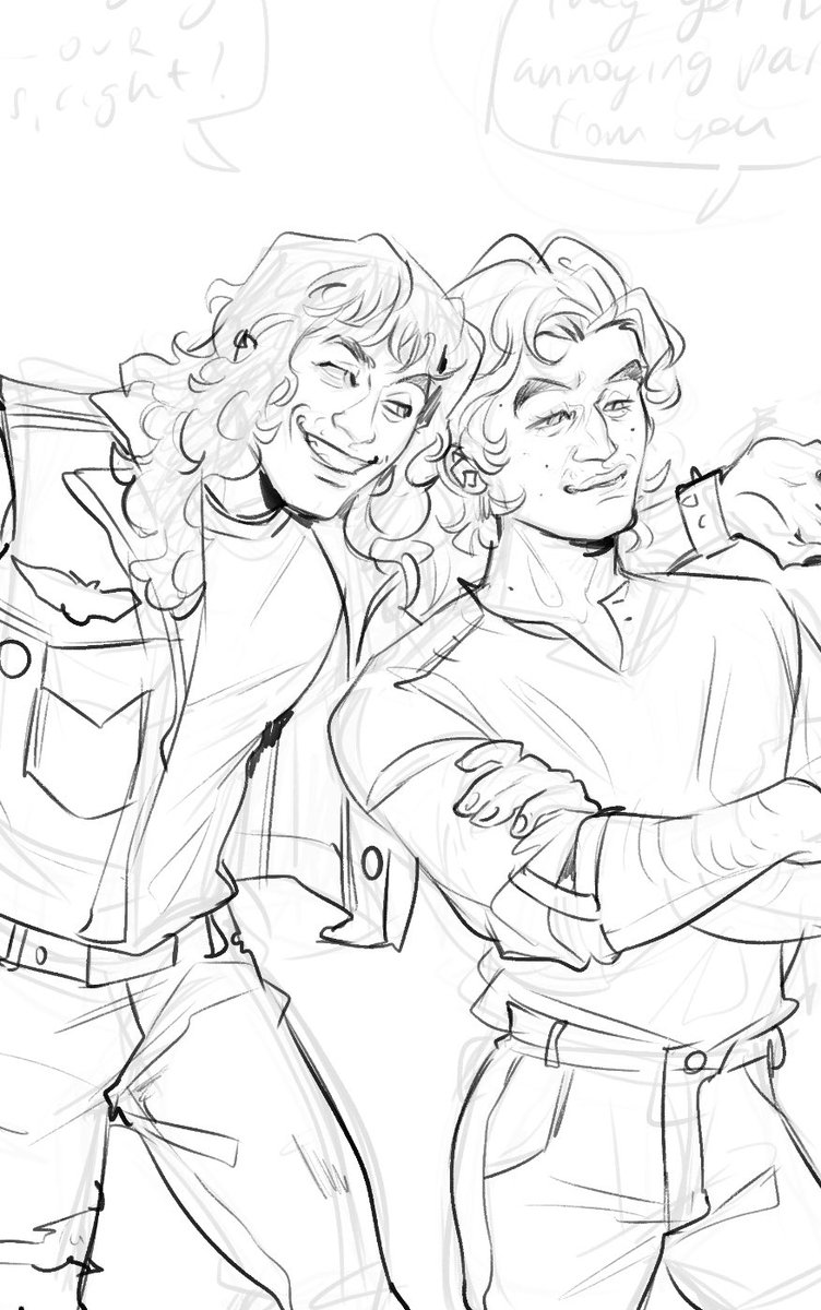 look!! at who im drawing for a commission ayee