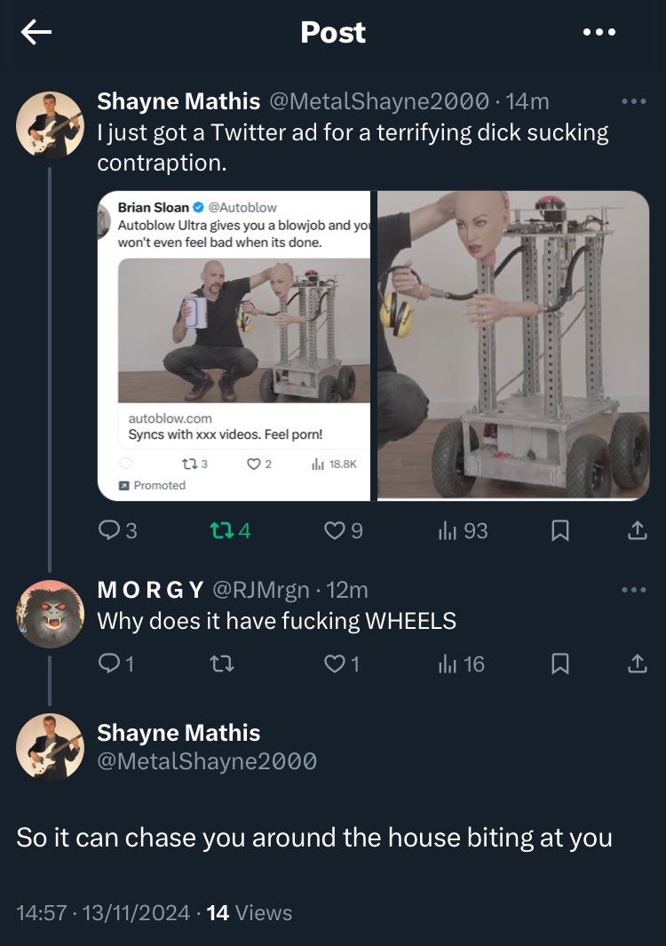 M O R G Y tweet media