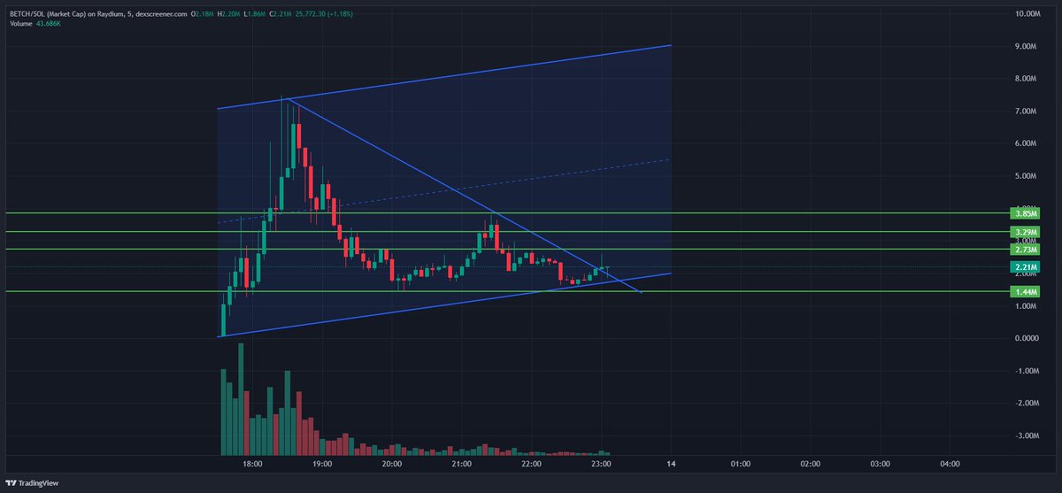 crypto_lepenko's tweet photo. 購買了 $Betch ，我也來挑戰體驗一波鑽石手的魅力，當個守夜人。希望我能成功。相信自己，乾巴得類！

CA:61iQuCtvwoBpCATssnijHMVEhxTbkUfJM4P722ZAPUXa https://t.co/8mjN4qNq8h