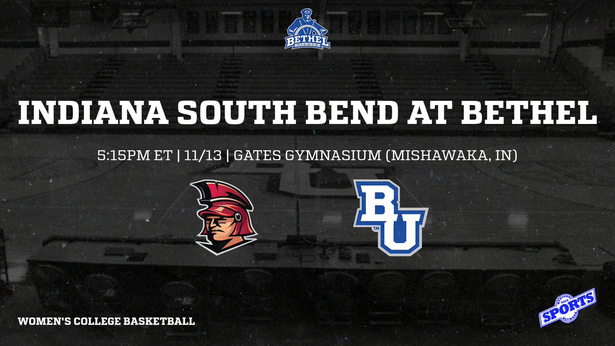 Women's college basketball in action tonight as the Bethel Pilots host the Indiana South Bend Titans! Join Paul Condry and Mark Gardner at 5:15PM ET for pregame coverage from the Gates Gymnasium! Check it out on rrsn.com and the Bethel Pilots Sports Network!