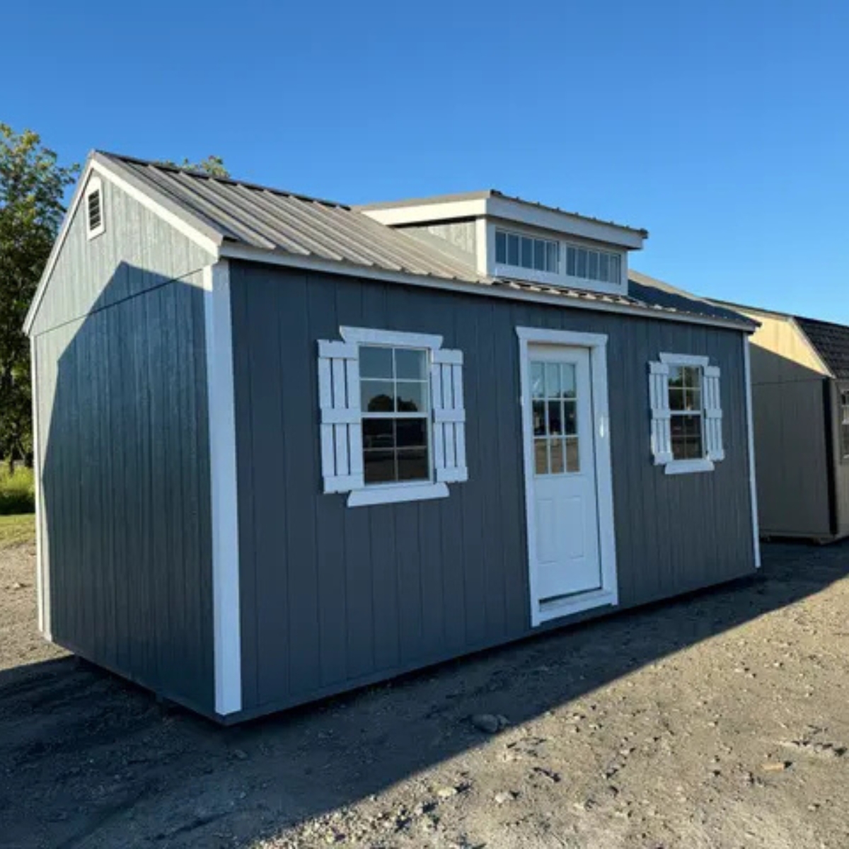 HRIPOSTFRAME's tweet photo. 🎉 She-Shed or He-Shed? Check out this portable building at the new HRI headquarters in Ponca City. It's ready for you to turn it into your dream retreat or storage space – built tough and ready to go. 🔑 Stop by today or shop online now:  https://t.co/5v8upwuVKg https://t.co/4oIrs9Mx7N
