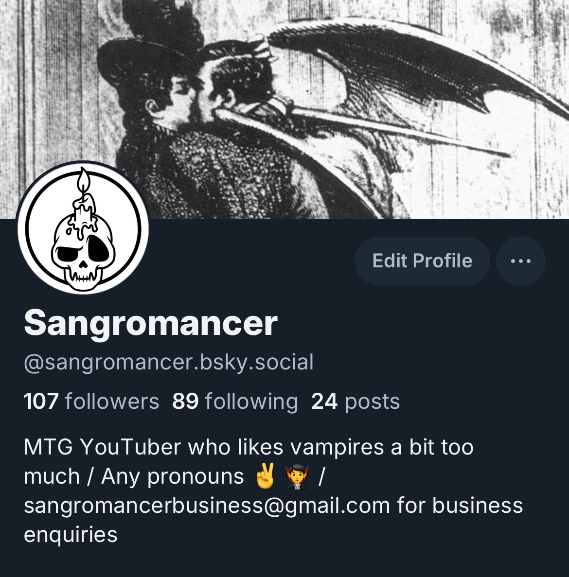 If you’d like to find me over on Bluesky, I’m a lot more active over there :) 

(Don’t worry, my Duskmourn contest here is still valid and entries are still open ‘til the 15th!)