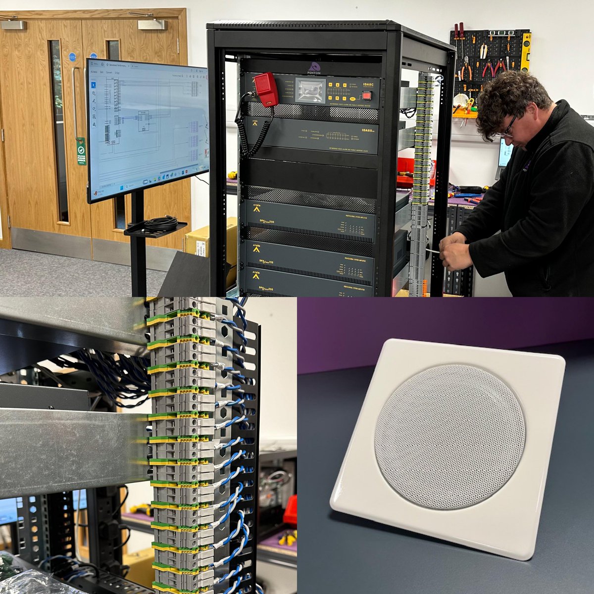 #PentonProduction We're building a new ATEÏS IDA8 voice alarm system for an arena, with 3,500 capacity auditorium, plus premium seating &amp; hospitality. In addition, a custom request for our SENTRY cabinet speaker in Eggshell White (RAL 050 90 05, 85% gloss) tinyurl.com/PentonServices