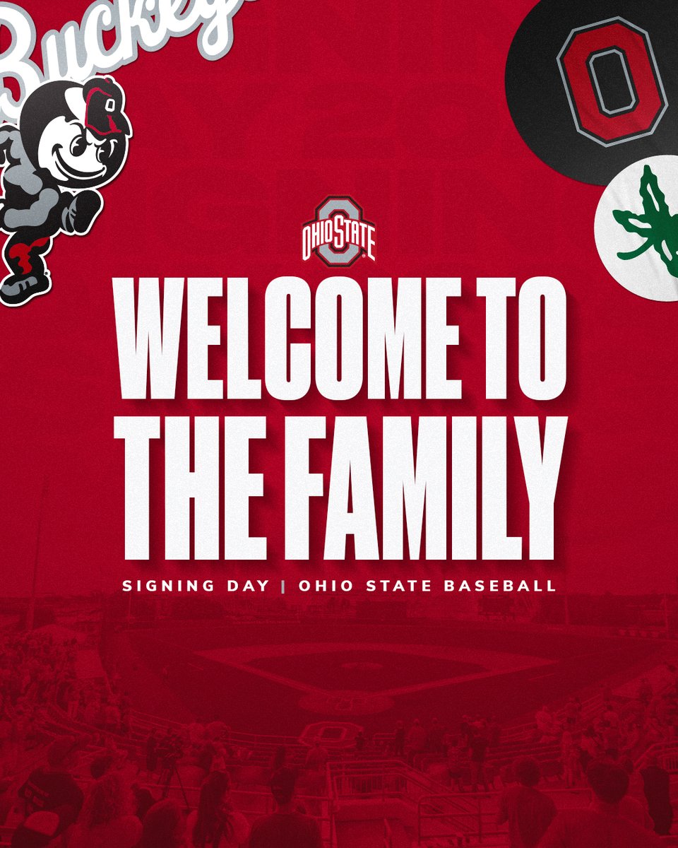 Ohio State Baseball (@ohiostatebase) on Twitter photo Congratulations to all our new Buckeyes making it official today! ✍️
#GoBucks Congratulations to all our new Buckeyes making it official today! ✍️
#GoBucks