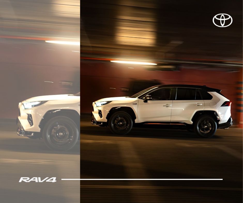 ToyotabyCfaoZim's tweet photo. Radiating pure SUV spirit, wherever the journey leads. #Toyota #TrueSUV #ToyotaRAV4 https://t.co/8DwDZxzF06