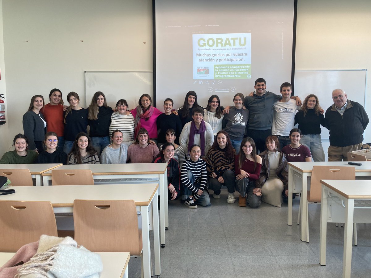 ldarretxe's tweet photo. Goratu programari esker aurreiritziak apurtzen jarraitzen dugu @bhf_feb @Gorabide #desgaitasuna #adimendesgaitasuna https://t.co/DhvR1F2Jna
