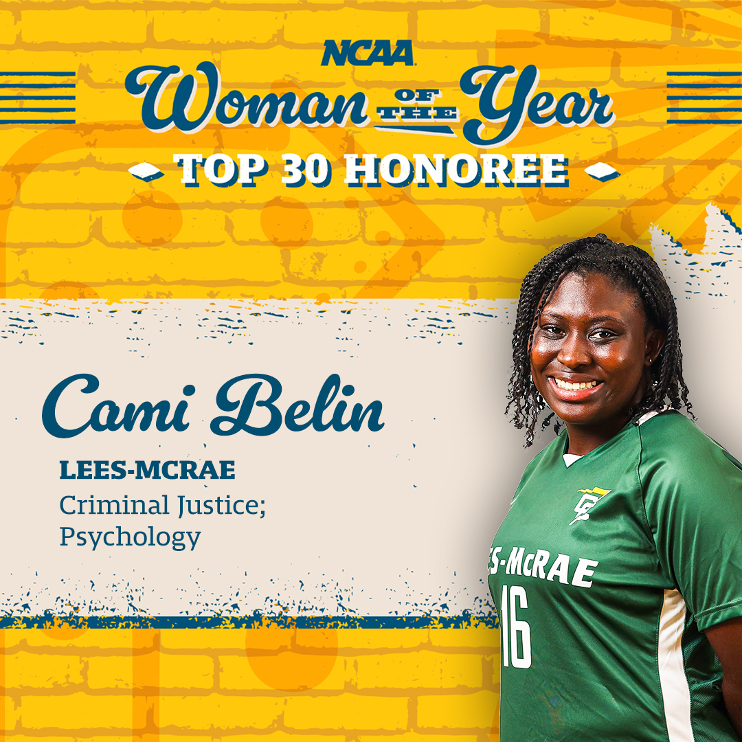NCAA Division II (@ncaadii) on Twitter photo Congratulations to <a href="/LMCBobcats/">Lees-McRae Athletics</a> student-athlete Cami Belin for being recognized as a 2024 #NCAAWOTY Top 30 honoree! 🎉
#MakeItYours | on.ncaa.com/24WOTYtop30 Congratulations to <a href="/LMCBobcats/">Lees-McRae Athletics</a> student-athlete Cami Belin for being recognized as a 2024 #NCAAWOTY Top 30 honoree! 🎉
#MakeItYours | on.ncaa.com/24WOTYtop30
