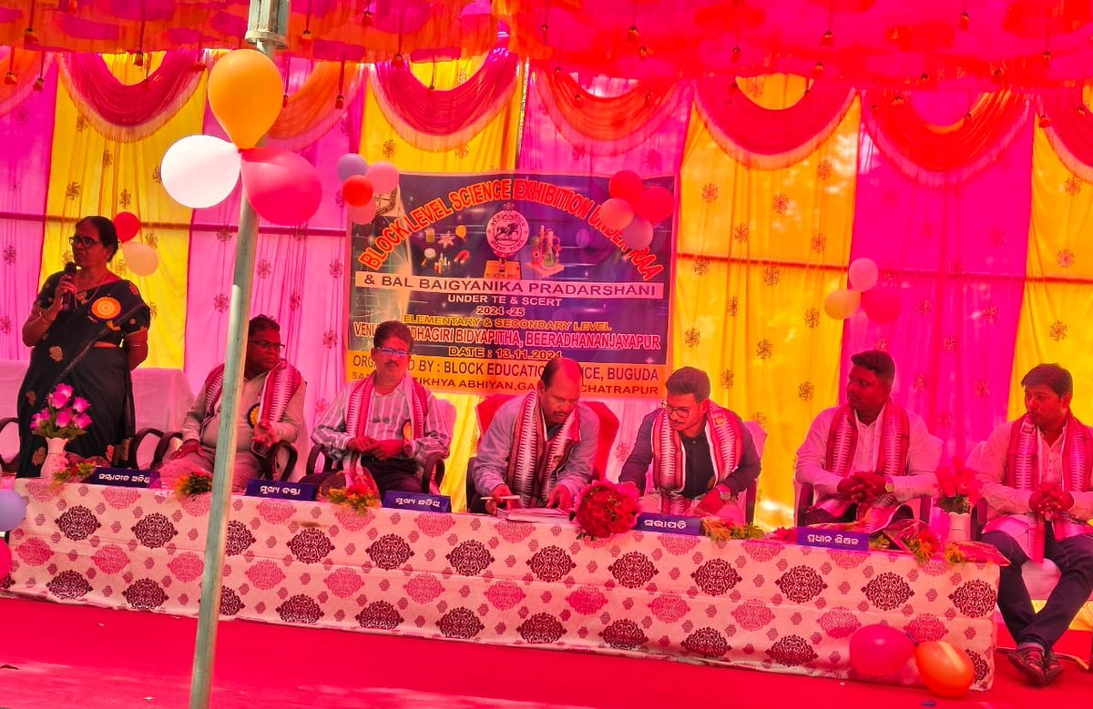 BEO_Buguda's tweet photo. BLOCK LEVEL BAL VAIGYANIC PRADARSHANI (RAA) 2024-25 HELD AT Budhagiri Bidyapeetha, #Buguda #Buguda_Block #Science_Exhibition #Holistic_Development @SMEOdisha
@OSEPA_Official @dpradhanbjp @NityanandaBJP @GokulanandaBJP @Ganjam_Admin @chinmaysir_cm https://t.co/WkIvcdjR9G