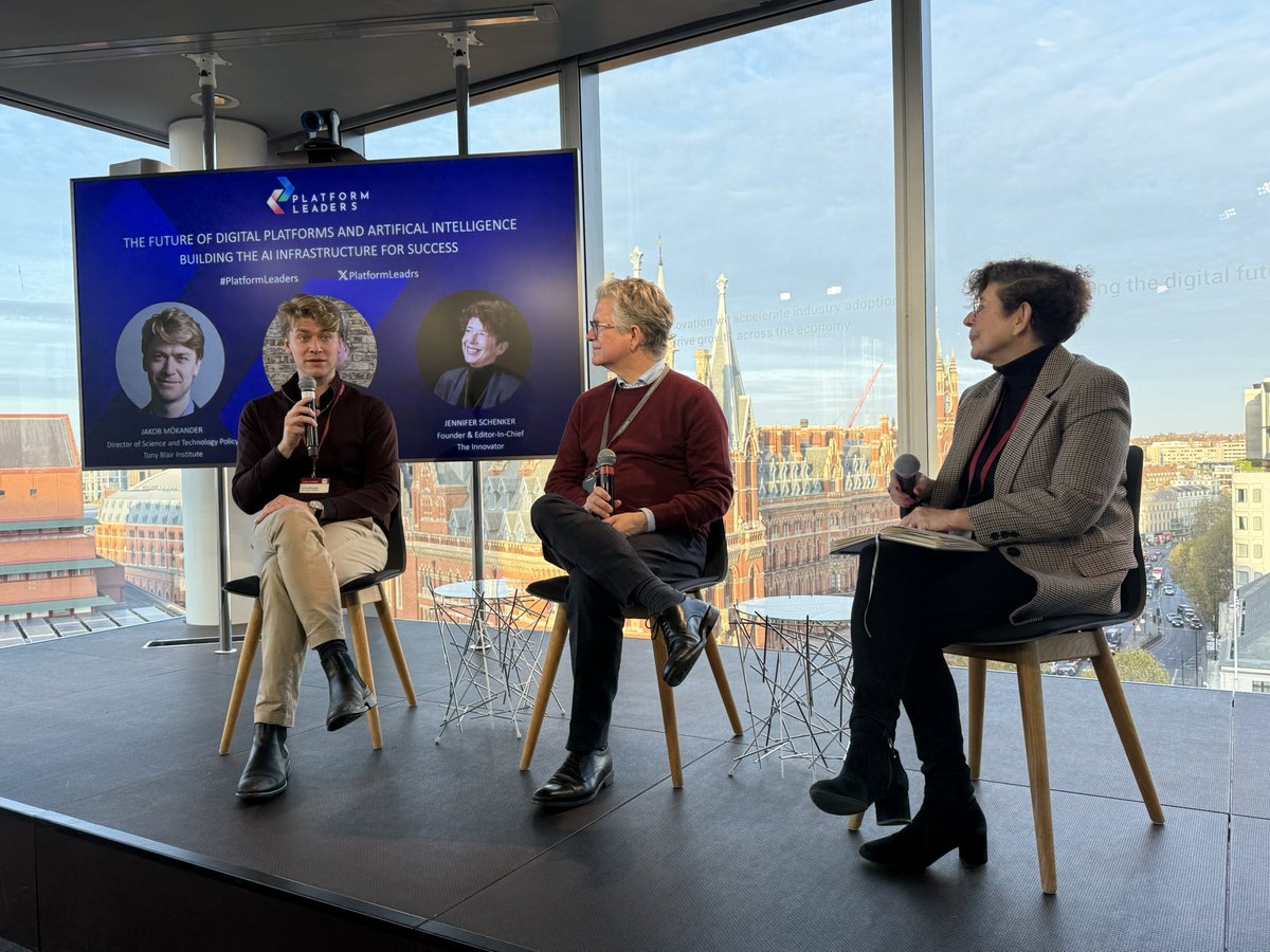 Laure Claire Reillier (@lreillier) on Twitter photo Building AI Infrastructure for Success panel <a href="/PlatformLeadrs/">Platform Leaders</a> event: US is out investing in AI vs the the world combined says Jakob Mokander #PlatformLeaders Building AI Infrastructure for Success panel <a href="/PlatformLeadrs/">Platform Leaders</a> event: US is out investing in AI vs the the world combined says Jakob Mokander #PlatformLeaders