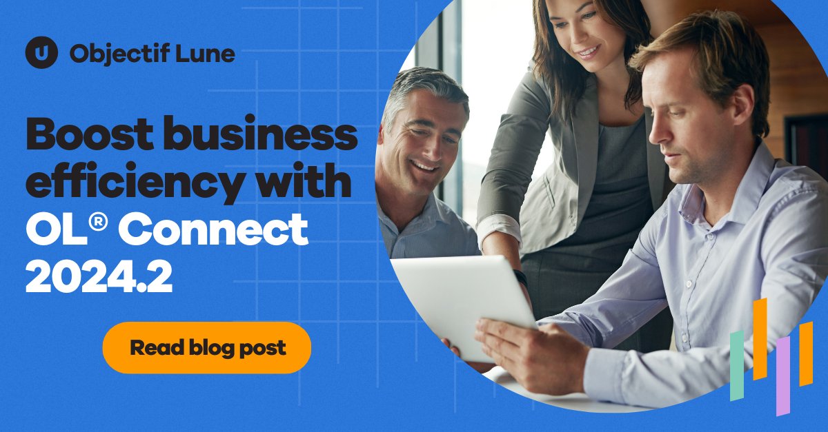 ObjLune's tweet image. Our new release offers many new functionalities to streamline #documentprocesses. New section cloning wizard and design-time preview feature simplify template creation, while a new barcode integration enables compliance with US postal regulations. bit.ly/3ClWkVm  #upland