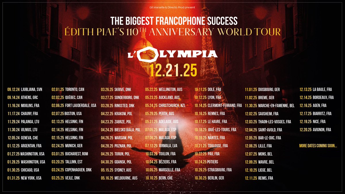 Word tour 2025
