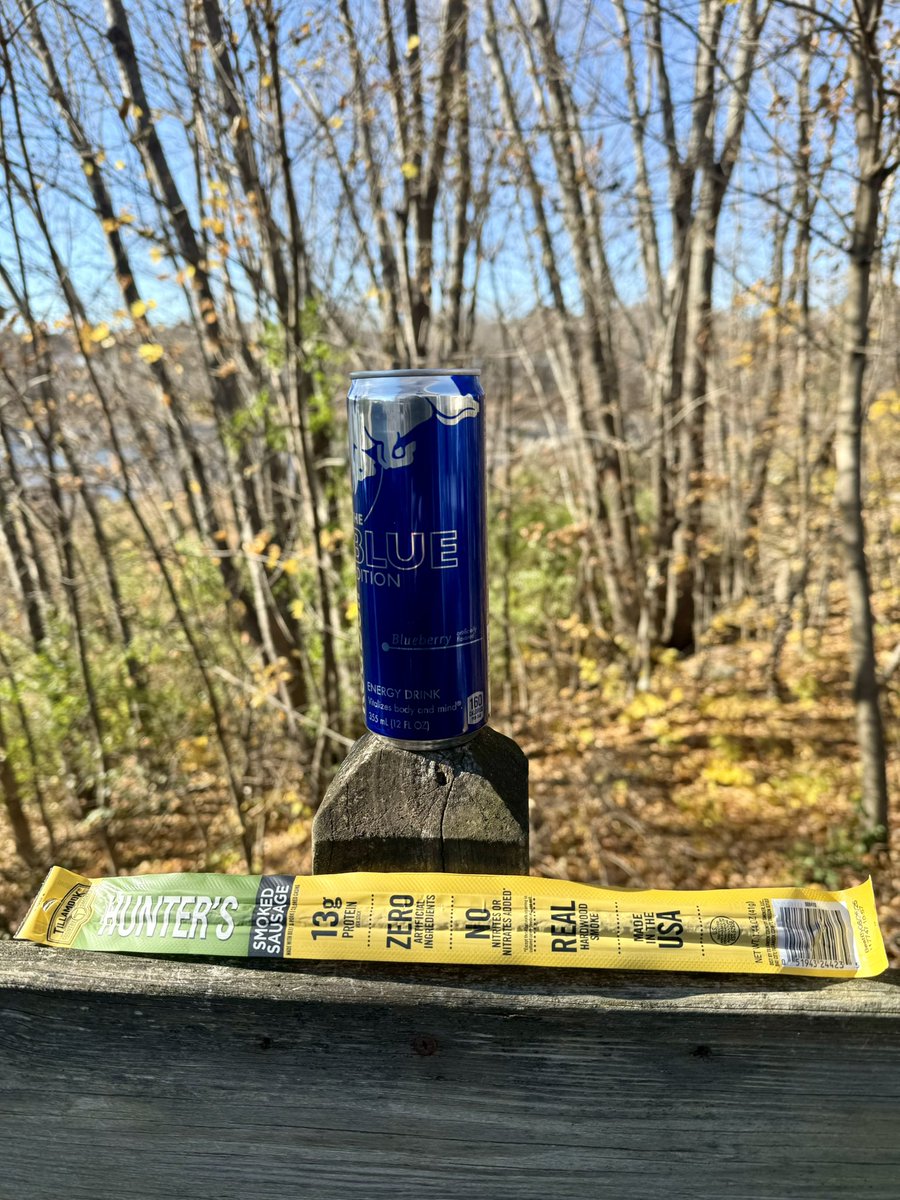 Red Bull and meat stick: Maine huntin’ season edition