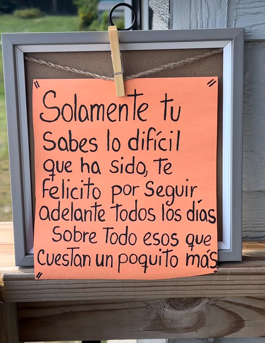 Solo tú sabes lo difícil que fue