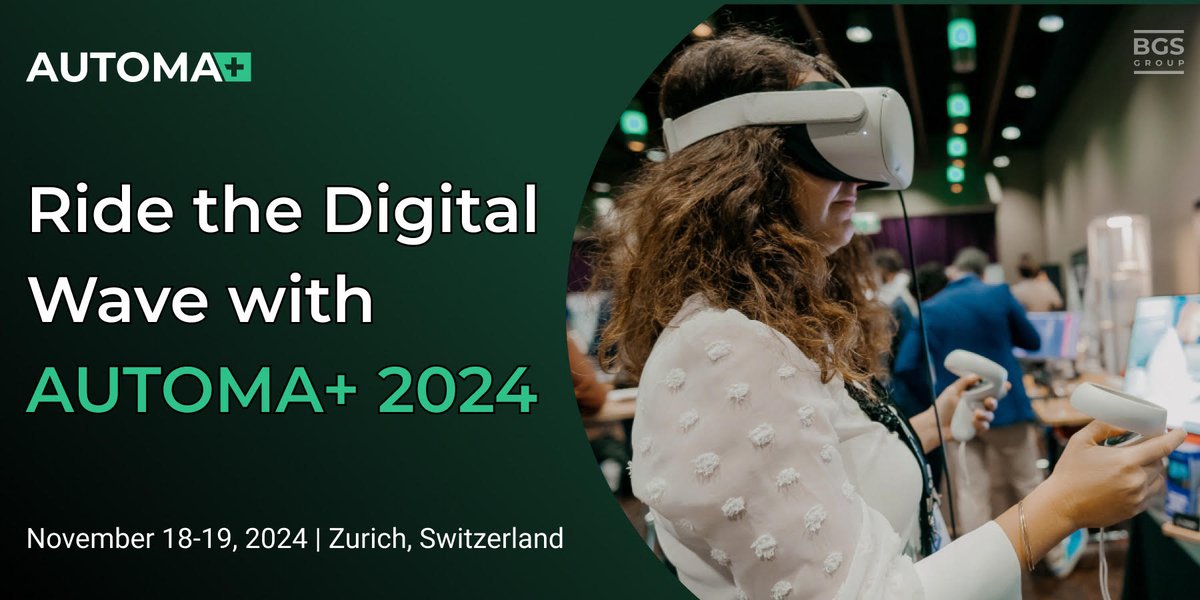 In less than 2 weeks, on November 18-19, #AUTOMAplus2024 will bring together leaders and pioneers of the pharmaceutical sector to explore the latest trends and advancements in automation and digitalization for the whole industry value chain. More details: automa.plus/form/119/?utm_…