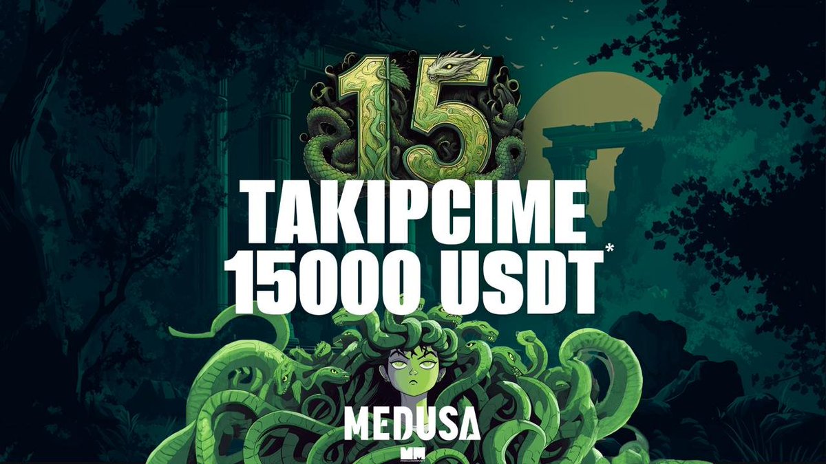 bycoinhunter's tweet image. $15000* BÜYÜK ETKİNLİK 🐍

Metis Panteon'u savunmak ve diğer tüm memleri taşa çevirmek için geliyor!

1⃣ Takip: @medusa_metis
2⃣ İki arkadaşını etiketle
3⃣ RT - FAV

*10 X'de $15.000🔥20 X'de $30.000
Token ücreti de benden. Risk SIFIR!

Medusa bir meme coindir ama aynı zamanda…