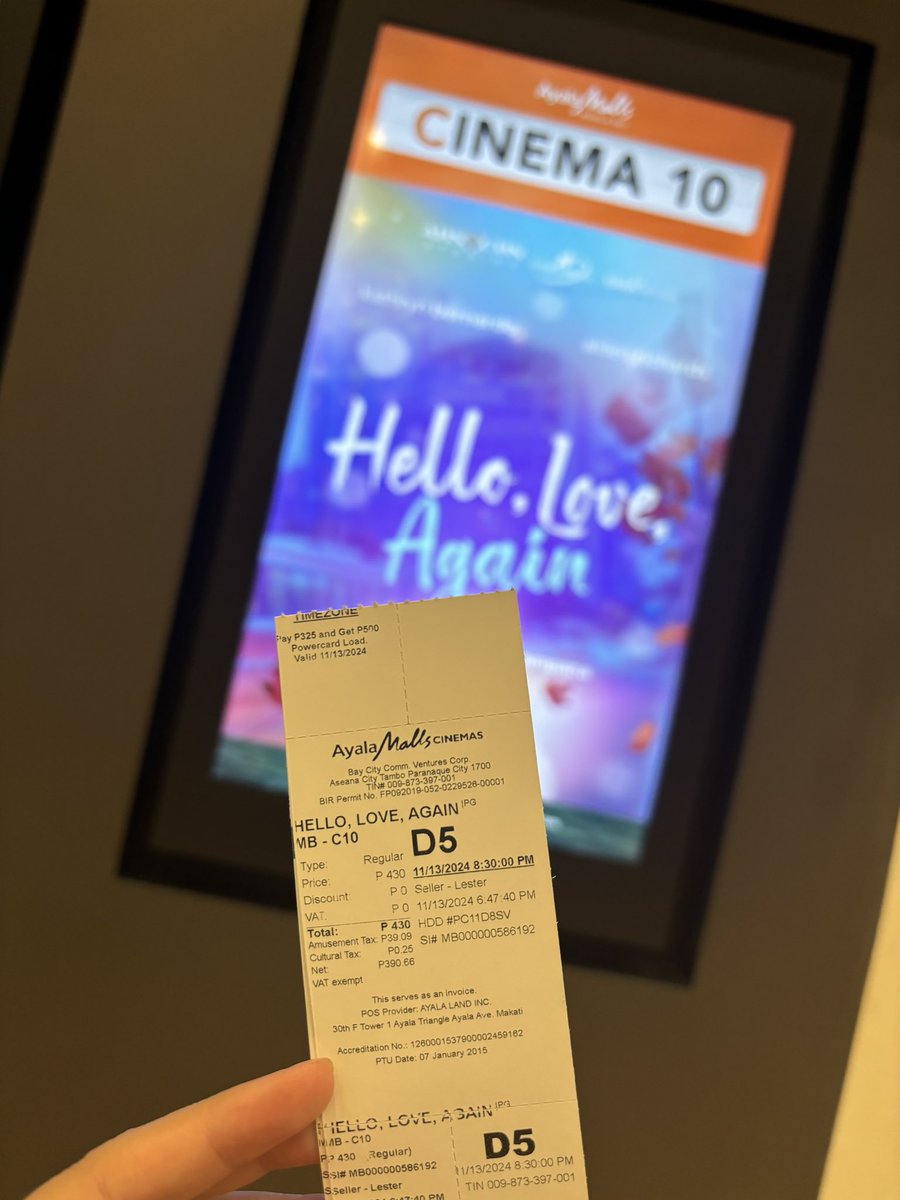 Lowkey pero suportado pa din. Love kita <a href="/aldenrichards02/">Alden Richards</a>  Di magsasawang sabihin na sobrang proud pa din ako sayo. 

#HelloLoveAgain
#HelloLoveAgainNOWSHOWING