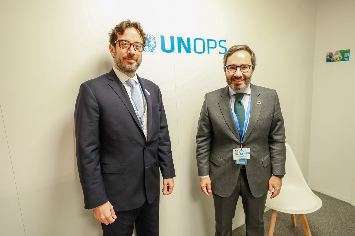Jorge Moreira da Silva (@unops_chief) on Twitter photo Met with <a href="/ndcp_pablo/">Pablo Vieira</a>, Global Director of @NDCPartnership. #COP29 marks a pivotal moment as new NDCs are forged. NDC Partnerships play a crucial role in supporting countries’ climate ambitions. Proud that <a href="/UNOPS/">UNOPS</a> co-hosts this effort alongside <a href="/WorldResources/">World Resources Institute</a> and <a href="/UNFCCC/">UN Climate Change</a> Met with <a href="/ndcp_pablo/">Pablo Vieira</a>, Global Director of @NDCPartnership. #COP29 marks a pivotal moment as new NDCs are forged. NDC Partnerships play a crucial role in supporting countries’ climate ambitions. Proud that <a href="/UNOPS/">UNOPS</a> co-hosts this effort alongside <a href="/WorldResources/">World Resources Institute</a> and <a href="/UNFCCC/">UN Climate Change</a>