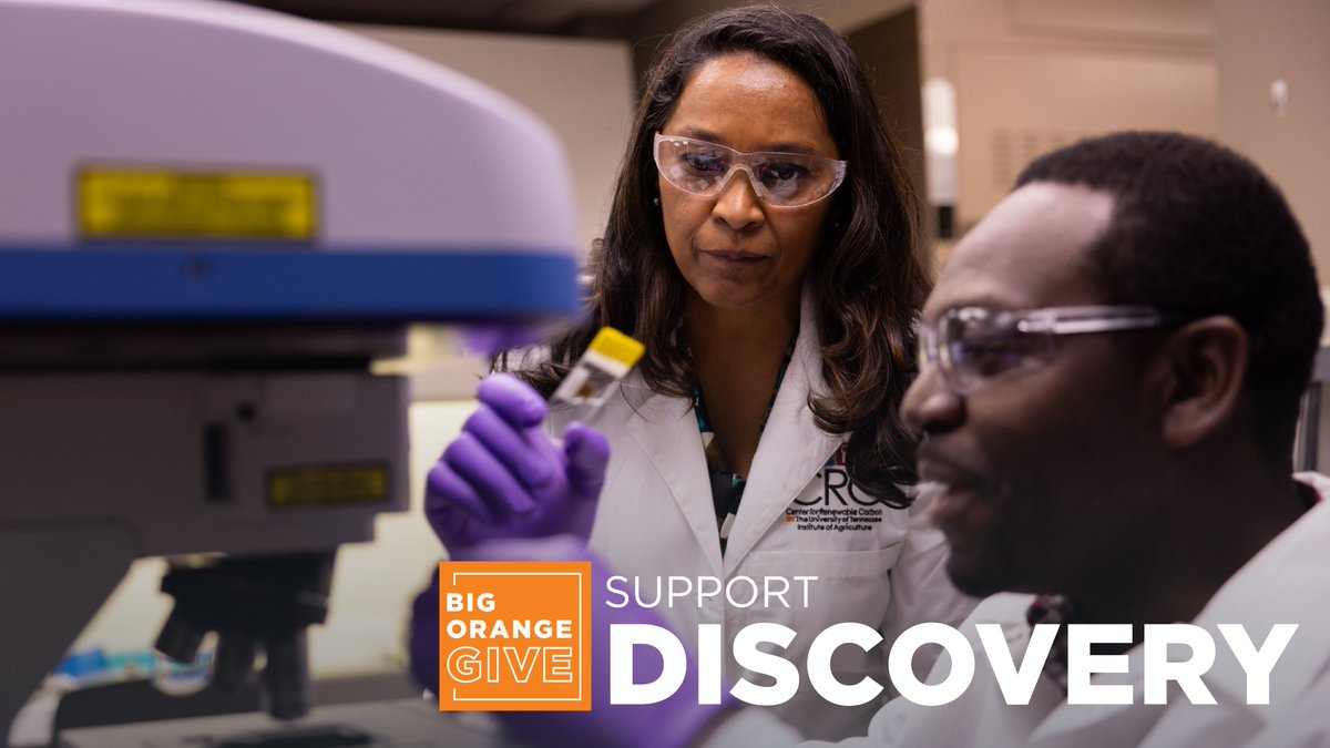 Growing UT AgResearch, Together! We are dedicated to growing the economic prosperity of Tennessee and training our future leaders and workforce. When you support the work of UT AgResearch today, you are investing directly in the future of Tennessee. bigorangegive.utk.edu/agresearch
