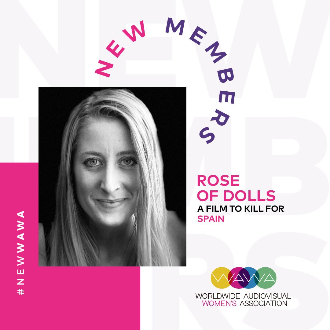 * Brittany DeVries (Seedling Media | Panama)
* Inci Gulen (Stellar Yapim | Turkey)
* Johanna Helman (Fremantle | Mexico)
* Luisa Amanda Padilla (RMV Star | Nicaragua)
* Metzli Mendoza (Fremantle | Mexico)
* Rose of Dolls (A Film To Kill For | Spain)

#WAWAMembers

(2/2)