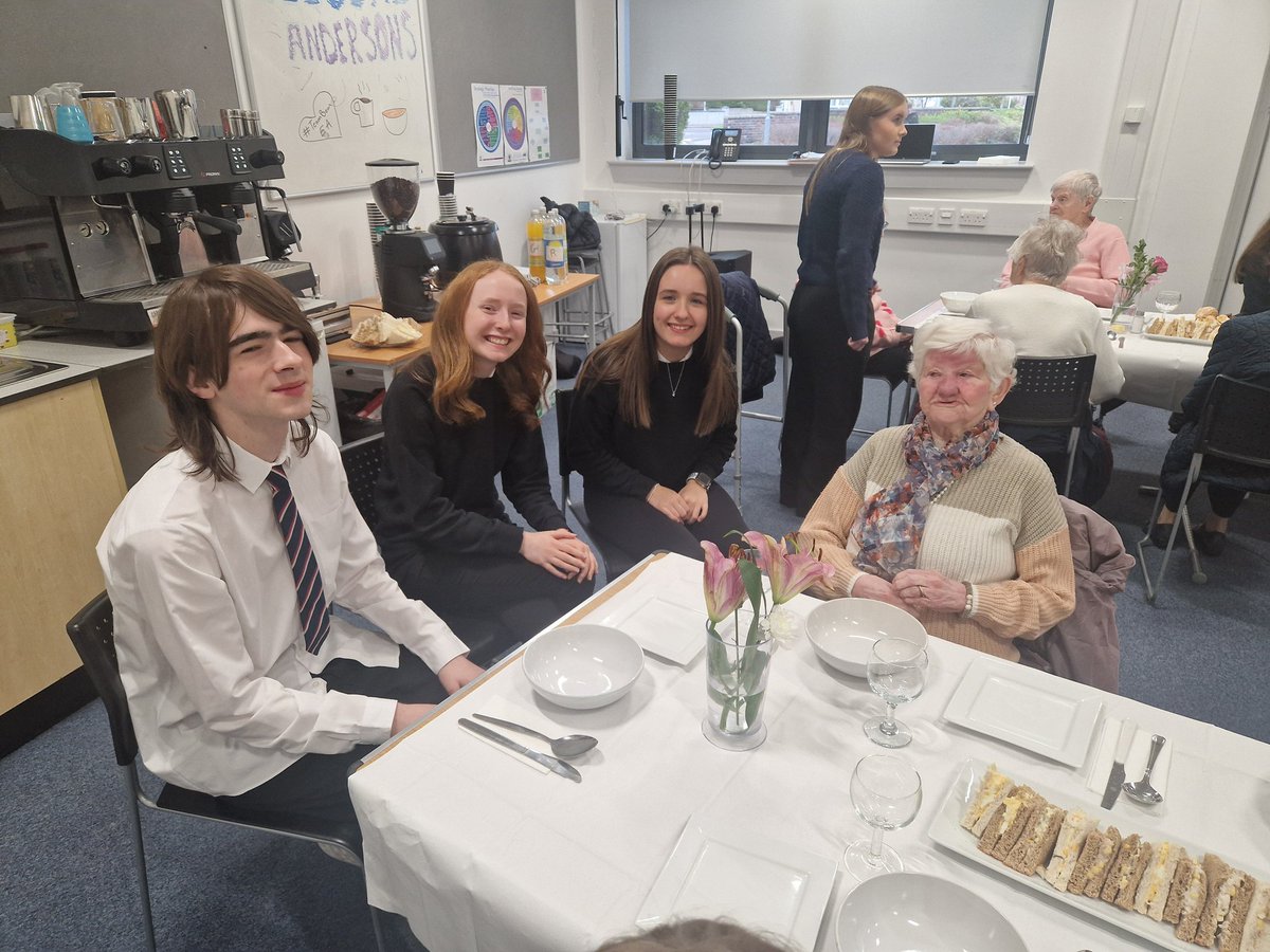 ShelaghToo91058's tweet photo. It was fantastic to welcome our friends from Anderson's Care Home today #communityreadingproject.
To meet our senior reading group on home turf and to be looked after by #TeamBean @ElginAcHE so well/ https://t.co/abO9g2TvGm