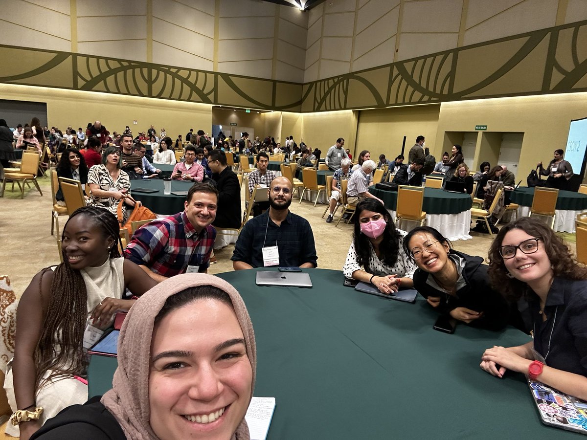 Shiva Darian (@shivadarian) on Twitter photo Great to see friends, old and new at #CSCW24 <a href="/goldcurve/">Temi</a> <a href="/Dylantdoyle/">Dylan Thomas Doyle</a> <a href="/_chaiwala_/">aarjav chauhan</a> <a href="/frluckaj/">Hana 🌜(hanafrla@hci.social)</a> Great to see friends, old and new at #CSCW24 <a href="/goldcurve/">Temi</a> <a href="/Dylantdoyle/">Dylan Thomas Doyle</a> <a href="/_chaiwala_/">aarjav chauhan</a> <a href="/frluckaj/">Hana 🌜(hanafrla@hci.social)</a>