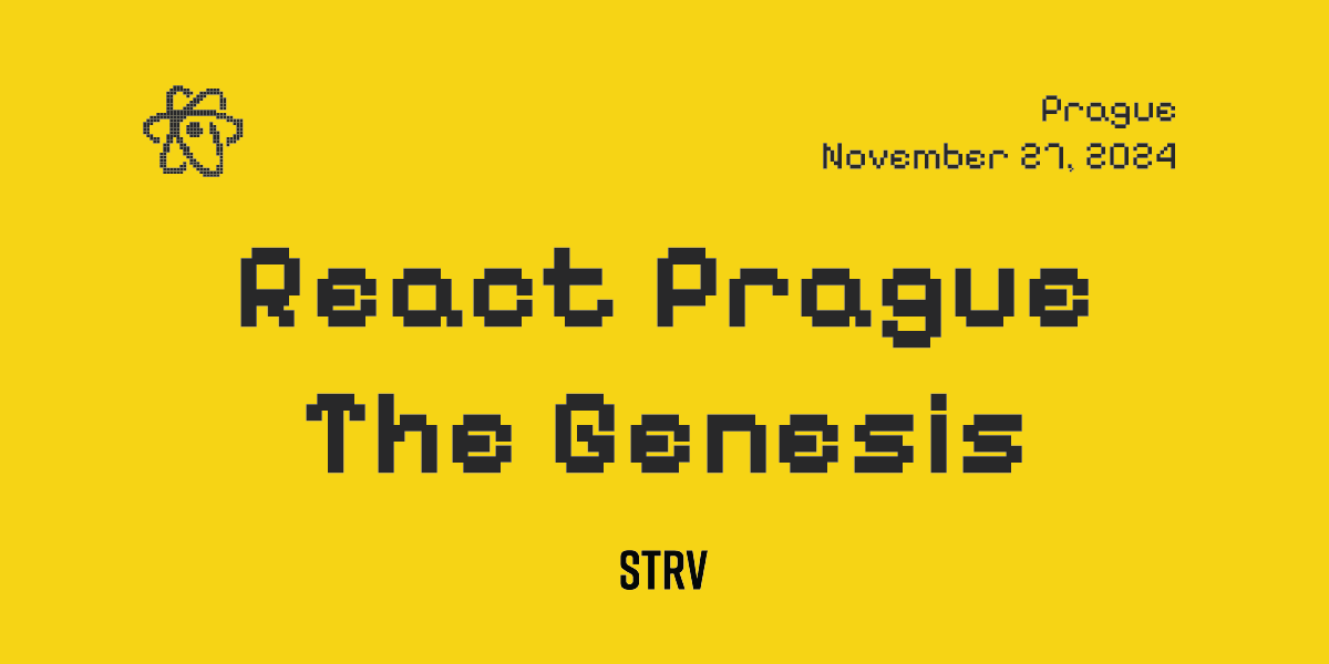 react_prague's tweet photo. 🎉 React Prague: The Genesis 🎉
Join us for our first-ever React Prague meetup to connect, learn, and network!

📅 Nov 27, 2024 | 🕕 Doors open 6 p.m.
💡 Talks on CSS, Debugging, Animations, &amp; Local-First Software

https://t.co/AYWoZTD6R1
See you there! 🙌 https://t.co/2xnfnjzgQe
