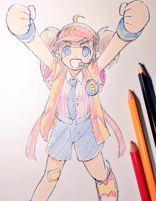 今岳打淵 田部実さん…描くの難し過ぎるよ〜!やっぱりファンアートはちゃんと「描きたい欲」がないと上手くいかないね!おやすみなさい!#おやすみラクガキ 