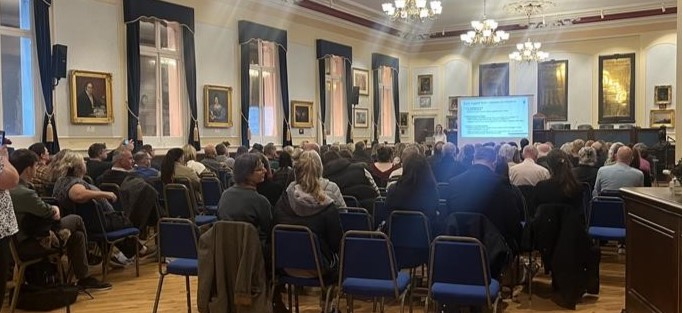 Thank you to everyone who attended last evenings busy HCS Adult Mental Health Services open meeting.

We received some really good ideas from people who attended about our future plans, and our team is now working on how to take these forwards.