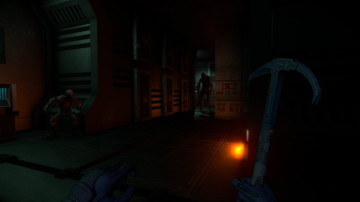 FROM THE BUREAU’S PROTOCOLS:

"With their resources limited, agents should anticipate CLOSE-QUARTERS ENCOUNTERS. Be advised: ████████ entities adapt quickly in low-light settings.

Remember, each experience is critical for refining future protocols."

#screenshotsaturday