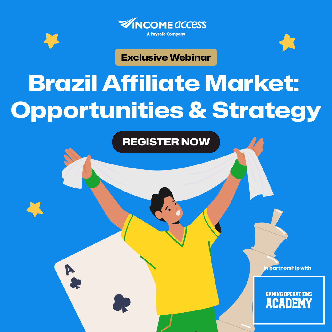 🌎 Curious about Brazil’s affiliate market? Join us Nov 19 at 2 PM Brazil time for a webinar with GO Academy! Learn strategies, tackle local challenges, and get insights into growing in LATAM’s dynamic betting sector. 
Register now: pt-br.goalatam.com/live-sample-wo…