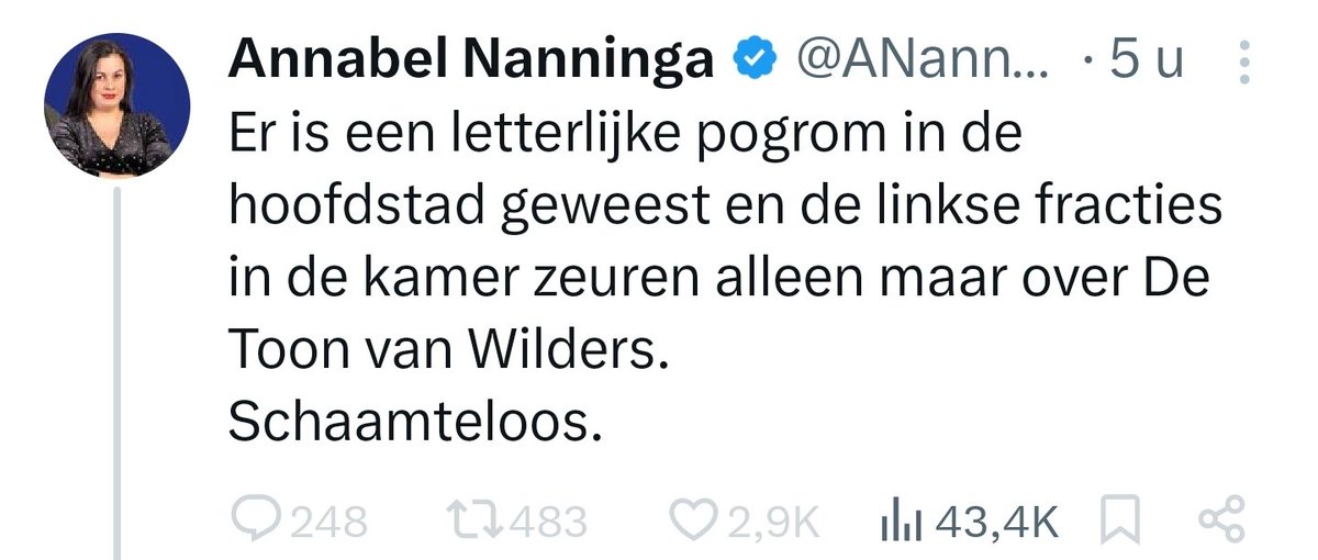 1) het was geen letterlijke pogrom 2) ik ken mensen die tijdens de 2 minuten Dodenherdenking twitteren 'wat is het hier stil, wie is er dood' en de 'mooie ovens van Hitler' bewierroken. Sit down.