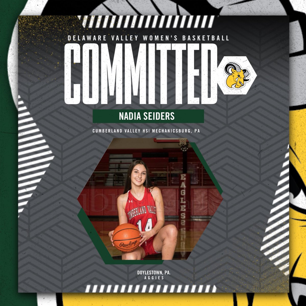 Welcome to the Aggie family <a href="/nadia_seiders/">Nadia Seiders</a> ! #togetherwedomore