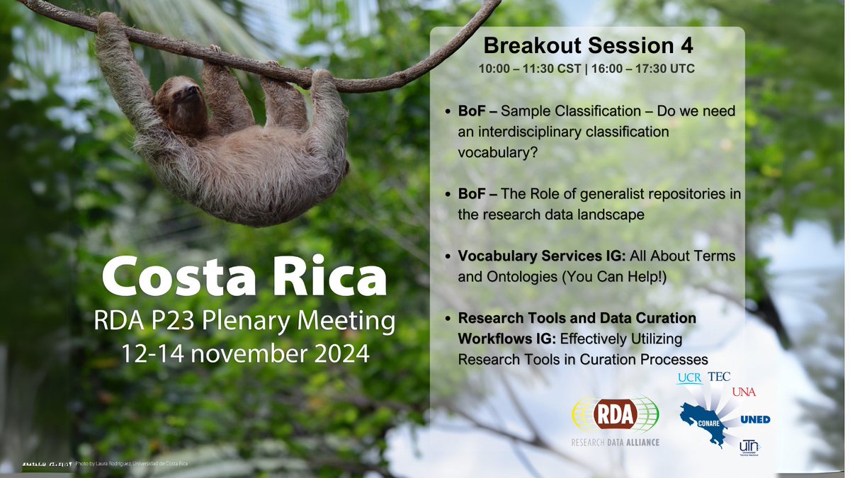 resdatall's tweet image. Interested in #ResearchTools and #DataCuration? Or is #DigitalResearchInfrastructure more your thing? Our fourth Breakout Session has something for everyone. 

Check out the full programme, or join one of the sessions (for #P23 ticket-holders) here: ow.ly/3lET50U49UT