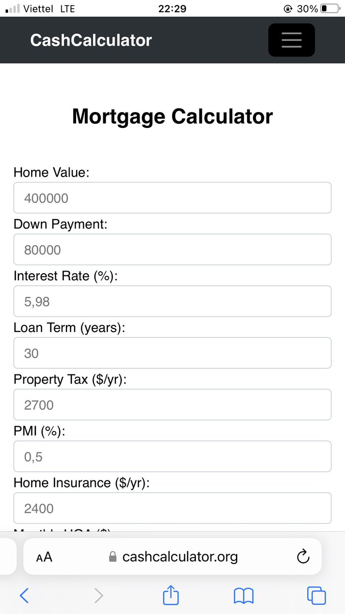trinh_minh_hieu's tweet image. Liftoff🚀

Web: CashCalculator.org introducing!

Free Calculator Online,Mortgage Calculator, Savings Calculator, Cashflow Calculator !